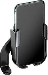 Мото-велотримач для смартфона Baseus Armor Motorcle holder SUKJA-01 Black - мініатюра 8