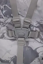 Стілець-гойдалка для годування дитини 2 в 1 VELANO Nomi, light grey - мініатюра 3