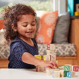 Дерев'яні кубики Melissa&Doug Азбука/Цифри 50 елементів (MD1900) - мініатюра 6