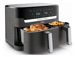 Мультипіч (аерофритюрниця) Tefal Dual Easy Fry&Grill Air Fryer EY905B10 - мініатюра 2