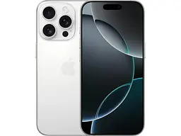 Смартфон Apple iPhone 16 Pro 128GB Dual SIM White Titanium (MYLP3)