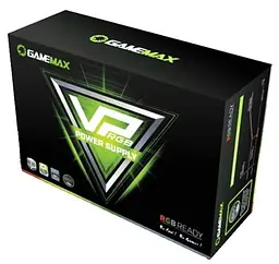 Блок живлення GameMax VP-600-RGB 600W 80+ (VP-600-RGB) Black - мініатюра 8