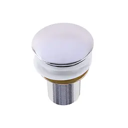 Донний клапан Globus Lux HG15-03B (Click-clack), Хром - мініатюра 4