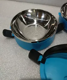 Ланч-бокс Henks LB-015 blue 1,5л 3 відділення - мініатюра 5