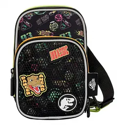 Сумка через плече Yes CBK-3 Jurassic World. Dino 19х12х5 см чорна (550573)
