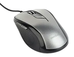 Миша Gembird MUS-6B-01-BG Black/Grey