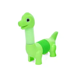 Дитяча іграшка-антистрес "Динозаврик" Bambi SS-8024(Green-1) зі світловими ефектами