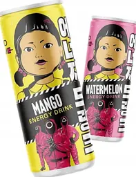 Енергетичний напій Squid Game Energy Drink зі смаком манго 250 мл - мініатюра 5