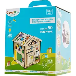 Бізібудинок GoodPlay Мудрець з LED підсвічуванням 28х28х35 см (B104E) - мініатюра 10