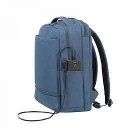 Рюкзак для ноутбука 17.3 Rivacase 8365 Blue - мініатюра 2
