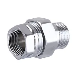 Згін американка пряма Solomon 3/4″ chrom 1620 - мініатюра 4
