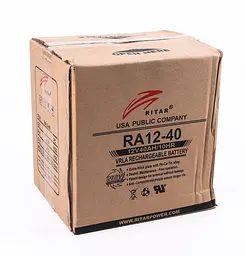 Акумуляторна батарея для ДБЖ Ritar AGM 12 V / 40 А*ч (RA12-40) - мініатюра 3