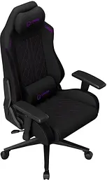 Ігрове крісло Lorgar CHA41 Premium Anti-Stain Fabric Black/Purple (LRG-CHA41-BK-PR) - мініатюра 3