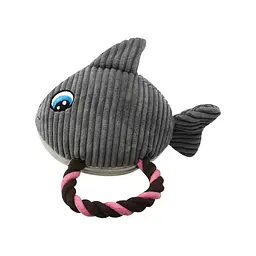 М’яка іграшка для собак з канатом Derby Squeaky&Funny Sea ​​Creatures