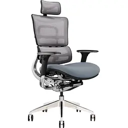 Офісне крісло GT Racer X-801 (W-20, B-40), світло-сіре (X-801 Bright Gray (W-20 B-40)) - мініатюра 1