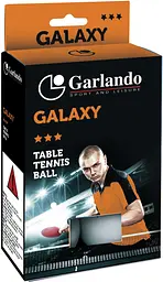 М'ячі для настільного тенісу 6 шт. Garlando Galaxy 3 Stars (2C4-119)  - мініатюра 2