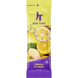 Концентрат напою рідкий Jam Time Чай лимон та імбир пастеризований 50 г