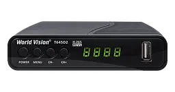 Ефірний Т2 ресивер, цифровий тюнер World Vision T645D2 - мініатюра 2