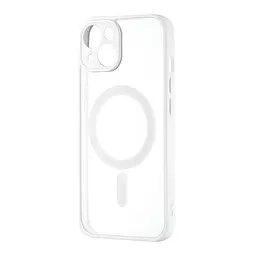 Чохол Color Edge with MagSafe (Protected Camera) iPhone 14 White