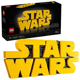 Конструктор LEGO Star Wars Логотип з кубиків «Зоряні війни» 700 деталей (75407) - мініатюра 5