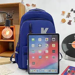 Рюкзак підлітковий No Brand 5504 20-35 л Blue 13084-84506 - мініатюра 5
