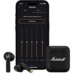 Навушники накладні бездротові Marshall Minor IV чорні (1006653) - мініатюра 5