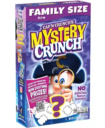 Сухий сніданок Cap'n Crunch's Mystery Crunch Sweetened Corn and Oat Cereal 627г - мініатюра 2