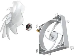 Вентилятор MONTECH 120MM GF120 PWM WHITE (GF120 PWM WHITE) - мініатюра 3