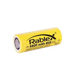 Акумулятор Rablex Li-ion 26650 6800mAh Yellow - мініатюра 3