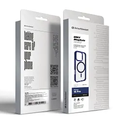 Чохол ArmorStandart Unit MagSafe для Apple iPhone 16 Pro Dark Blue - мініатюра 6