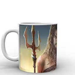 Кухоль GeekLand Аквамен Aquaman AQ.02.001 330 мл білий - мініатюра 2