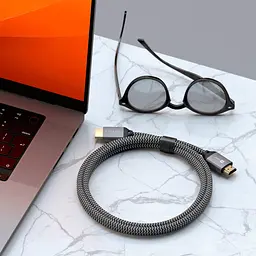 Кабель HDMI to 8K HDMI Satechi Ultra High Speed Cable Space Gray 2 м (ST-8KHC2MM) - мініатюра 6