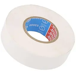 Ізоляційна стрічка Tesa SPVC +90°C 7000V 20 м х 19 мм біла