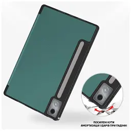 Чохол до планшета BeCover Flexible TPU Matte Lenovo Idea Tab Pro 12.7" Dark Green (716145) - мініатюра 4