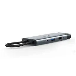 Концентратор TP-Link USB-C 7-in-1 3xUSB + HDMI + SD/TF + USB-C PD100W (UH7021C) - мініатюра 2