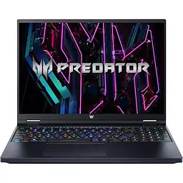 Ноутбук Ігровий ACER Predator Helios 16 PH16-71-97U9,i9-13900HX la 54GHz,32GB,1TB,RTX 4070 8GB,DOS - мініатюра 2