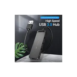 Зчитувач флеш-карт USB 3.0 to SD/TF 0.15m black Vention (CLPBB) - мініатюра 2
