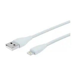 Кабель для передавання даних Maxxter USB 2.0 AM to Lightning 1.0m (UB-L-USB-01MG) - мініатюра 2