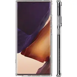 Оригінальний чохол Spigen Ultra Hybrid для Samsung Galaxy Note 20 Ultra (6.9") Crystal Clear (ACS01393) - мініатюра 2