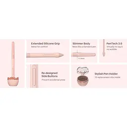 Графічний планшет Huion Inspiroy 2 S H641P Pink [157362] - мініатюра 7