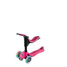Самокат Globber Go Up Sporty 360 колеса з підсвіткою фуксія (456-610) - мініатюра 3