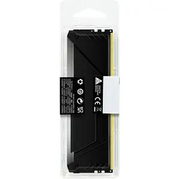 Модуль пам'яті для комп'ютера DDR4 32GB 3600 MHz Fury Beast RGB Kingston Fury (ex.HyperX) (KF436C18BB2A/32) - мініатюра 6