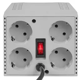 Стабілізатор напруги Defender AVR PX 2000 1000 Вт 4 розетки - мініатюра 3