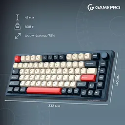 Клавіатура GamePro Asgard Yord (MK266BL) - мініатюра 11