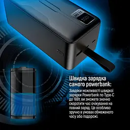 Павербанк ColorWay Black 50 000 mAh / 22.5 Вт (CW-PB500LPC5BK-PDD) - мініатюра 14