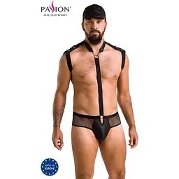 Чоловічий еротичний набір Passion 038 Set John black L/XL - мініатюра 5