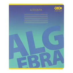 Зошит ZiBi предметний GRADIENT 48 аркушів клітинка, алгебра (ZB.1702-02) - мініатюра 1