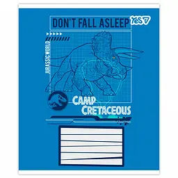 Набір зошитів Yes Jurassic World Camp cretaceous 18 аркушів у клітинку 25 шт. (768814) - мініатюра 2