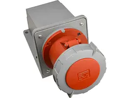Розетка стаціонарна АСКО серії UСombi 4P 125A IP 67 - мініатюра 2