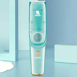 Машинка для стрижки дітей VGR V-151 Baby · Дитяча машинка – тример для стрижки м'якого волосся з низьким рівнем шуму - мініатюра 2